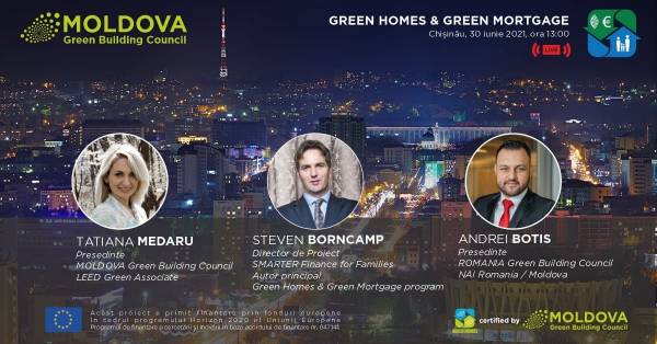Moldova Green Building Council launches Green Homes &amp; Green Mortgage program!