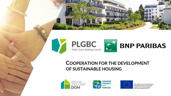 BNP Paribas and Polish Green Building Council cooperate to accelerate sustainable housing in Poland